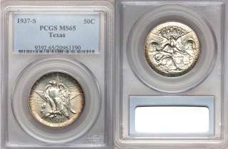 Jetproofs™ proudly offers this 1937 S Texas 50c PCGS MS65 Brilliant 