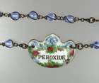 Antique Art Nouveau FRENCH Aide MEMOIRE PEARL Necklace  