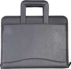 Scully Leather Zip Binder With Drop Handles Soft Plonge 96Z   Free 
