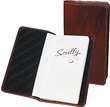 Scully Leather Pocket Notebook w/Ruled Notebook Italian Lthr 1008 
