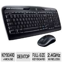 Logitech 920 002836 MK320 Wireless Keyboard and Mouse Combo   2.4GHz 