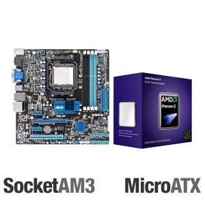 Asus M4A88T M Motherboard and AMD HDT55TFBRBOX Phenom II 1055T Six 