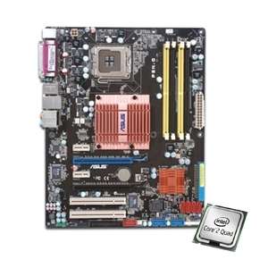 Asus P5N D Motherboard & Intel Core 2 Quad Q9300 Processor 