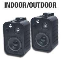 TIC Corporation ASP25 B Indoor/Outdoor Speakers   4.25 Woofer, 2 Mid 