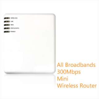 Wireless 802.11 N Compact Mobile Hotspot 3G WiFi AP WPS  