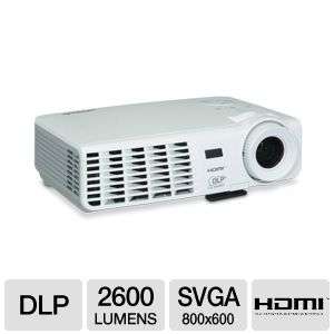 Vivitek D510 3D Ready DLP Projector   2600 ANSI Lumens, SVGA (800x600 