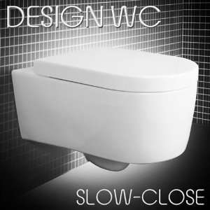 Klassik Hänge WC Badkeramik Sanitärkeramik Slow Close Sitz Tiefspül 