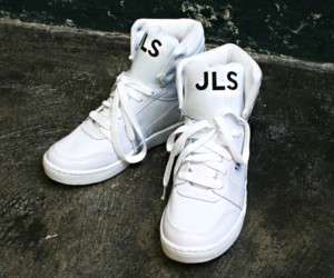 Mens High Top Sneakers Shoes SS032 White Sz Choice  
