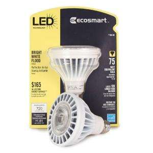 Led Flood Light from EcoSmart     Model# ECS 30 WW FL 