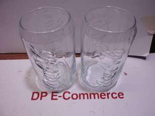   Cola Cola 12 oz Can shaped glasses Tumblers NEW Many Available  