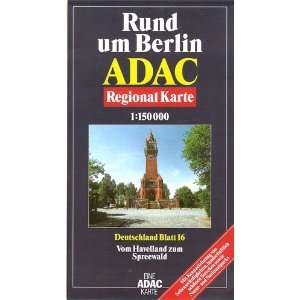 ADAC Karte, Rund um Berlin  Bücher
