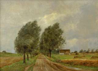 Sarus NIELSEN (1897) Sommer Regen 1920 Charlottenborg  