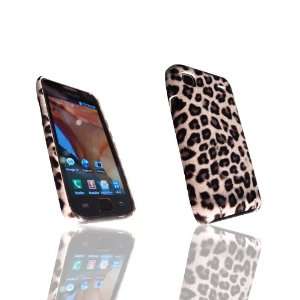 Original Handycop® Hardcase Case Hülle Tasche GRAU Leopard für 