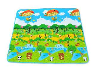 Forest Baby Play and Crawl Mat Playmat 200 x 180cm  