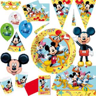 Disney Mick Maus Party Geburtstag Kindergeburtstag Mickey Mouse Donald 
