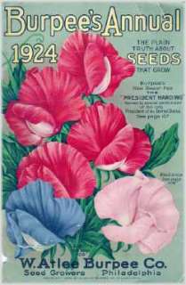 1888   1927 Burpee Seed Catalogs on CD  