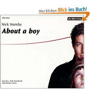 About a boy. 4 CDs.  Nick Hornby, Udo Wachtveitl, Nicola 