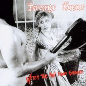 SAVAGE GRACE After the Fall from Grace CD OMEN OVERKILL  