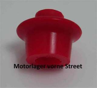 VW Golf 1 Motorlager vorne Polyurethan rot Street  