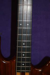   450B 450 B Aluminum neck bass guitar Figured Koa 2 humbuckers  