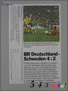 Fußball WM Sammebilder SET 60 89 Bilder 1974 NEU OVP   