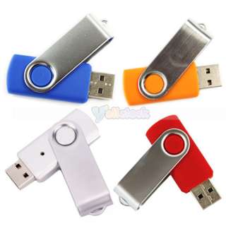 USB 2.0 Flash Memory Drive Thumb Swivel Design 1GB 2GB 4GB 8GB 16GB 5 