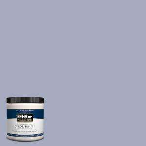 BEHR Premium Plus 8 oz. Hydrangea Blossom Interior/Exterior Paint 