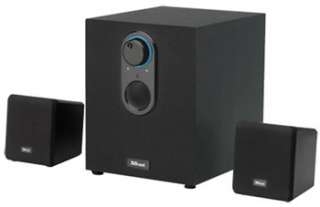 Trust SP 3150 2.1 Lautsprecherset 15418 Subwoofer aus Holz Boxen Sound 