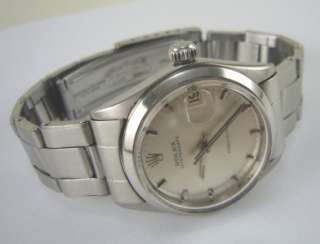   Oysterdate Precision Stainless Steel Watch. 3/4 Size. Ref. 6466  