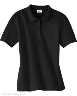 Hanes Womens Cotton Pique Polo Sport Shirt Any Sz/Color  