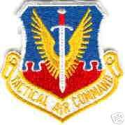 AIR FORCE TACTICAL AIR COMMAND TAC AUTHENTIC PATCH  