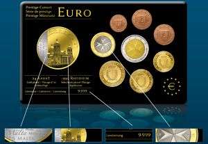 Malta   Euro Prestige Coinset   Gold & Rhodium   lesen  
