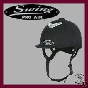 Swing Pro Air Helm in schwarz/silber in der Größe 59  