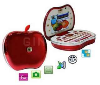 Dual Sim Fruit apple Shape Cartoon Mobile Phone for Kid  
