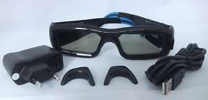 3D active shutter glasses for Samsung IR emitter 3D TV  
