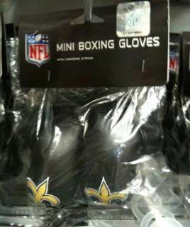 NFL 4 Mini Boxing Gloves   New Orleans Saints  