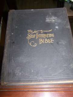 The Self Interpreting Bible, Vol. 2, Hardcover 1905  