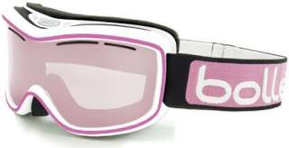 Bolle Monarch Snowboard Ski Goggles White/Pink 20452  