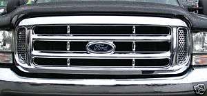 1999   2004 Ford F250 F350 Super Duty Chrome Grille 03  