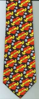 VALENTINES HEARTS AND ARROWS NEW NOVELTY TIE 100% SILK  