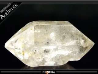 73ct.Double Terminated Clear Quartz Brazil Crystal#hb79  