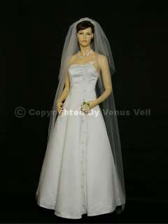 This auction is for the Veil only. Tiara, Necklace and other 