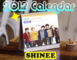   desk Calendar   SUPER JUNIOR LEE MINHO BIGBANG B2ST UKISS SHINEE SNSD