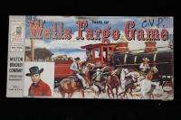 Vintage Milton Bradly Tales Of The Wells Fargo Board Game  