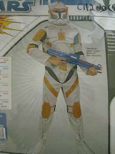Star Wars Clone Trooper COMMANDER CODY Halloween Costume Boys Medium 8 