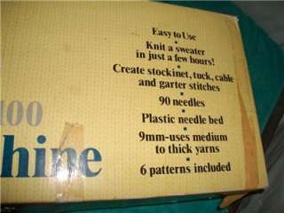 Singer LK100 Knitting Machine Knitter In Box Exc NR  