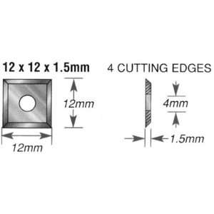  Amana AMA 12 12MM X12MM X1.5MM C.T KNIVES