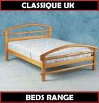 Classique Albany Bunk Bed in Pine Wood 3ft Single  