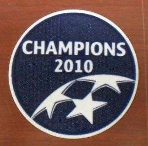 INTER PATCH BADGE CHAMPIONS LEAGUE WINNER 2010 OFFICIAL  