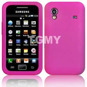 PINK SILICONE CASE COVER FOR SAMSUNG GALAXY ACE S5830  
